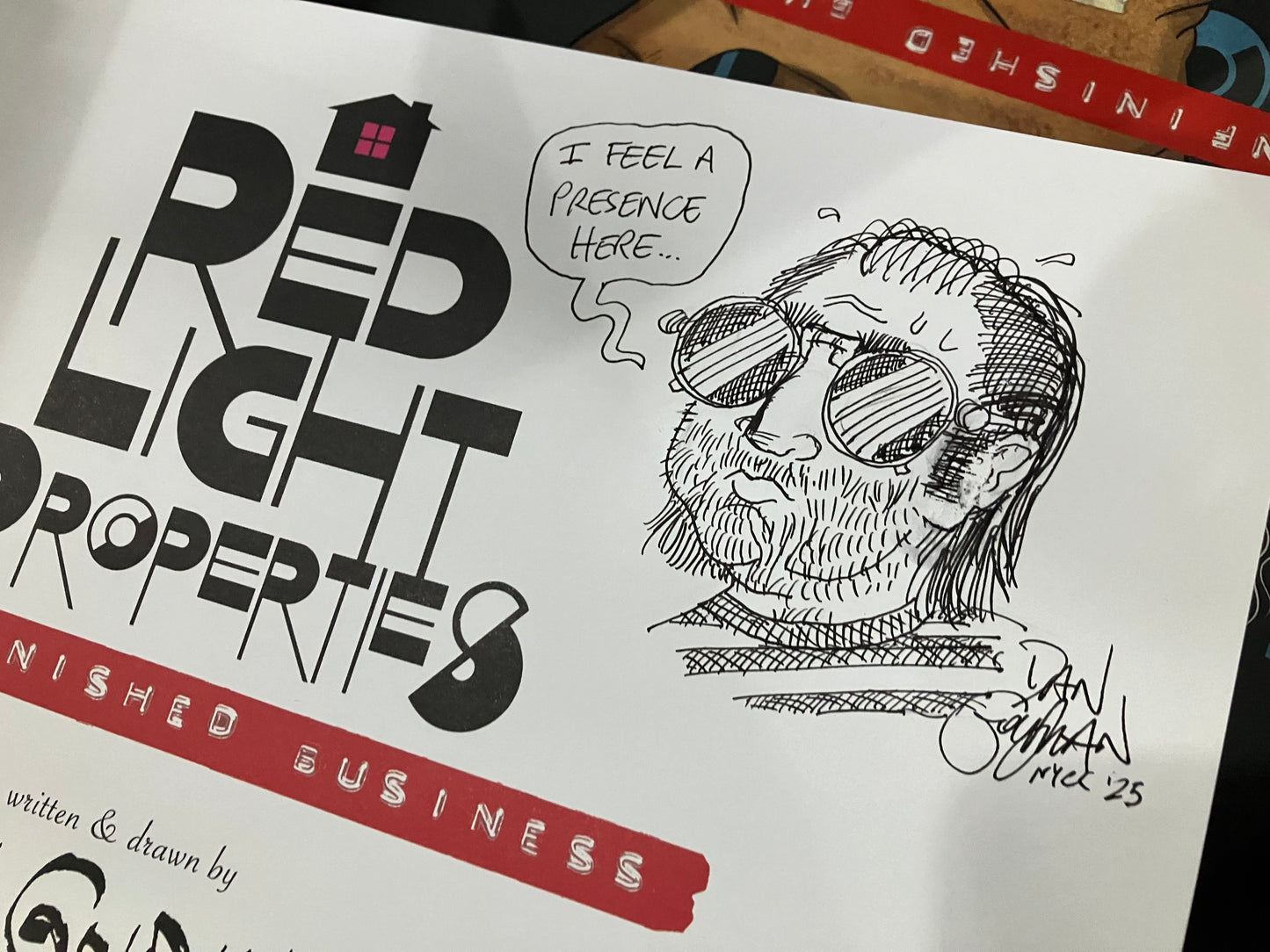 UNFINISHED BUSINESS Signed & Numbered Deluxe Edition